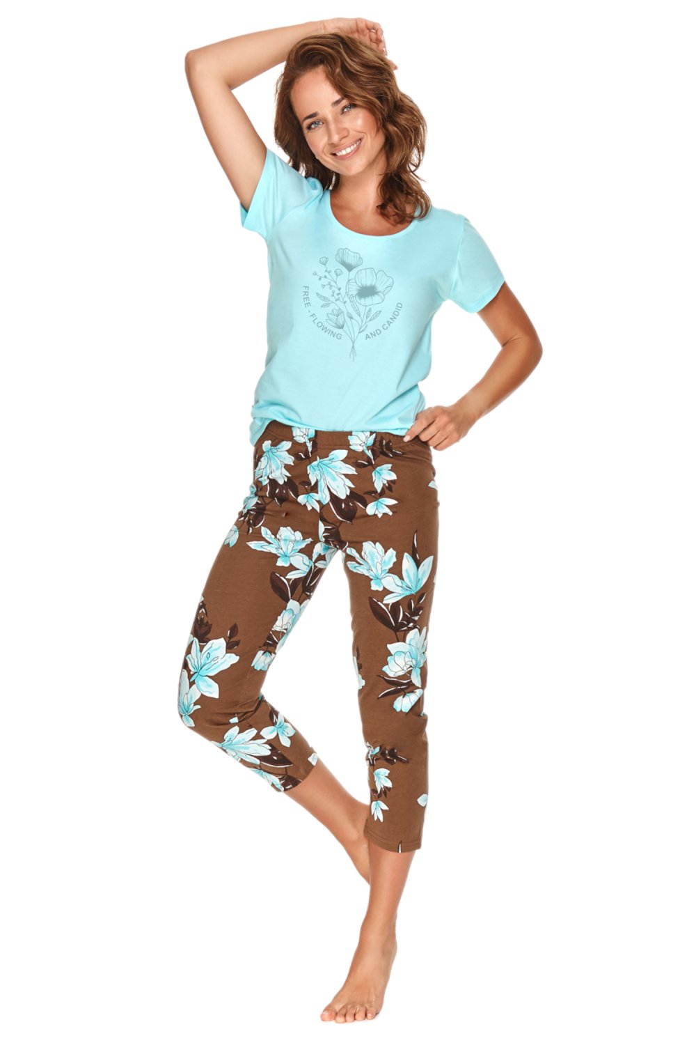 Pijama de damă 2684 Marina blue